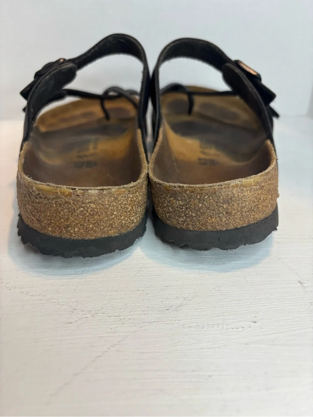 Birkenstock Mayari Black Birko-Flor Toe Loop Sandals size men’s EUR43/US10